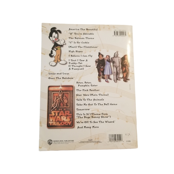 Vintage Warner Bros Kids' Music Collection Book - Picture 2 of 4